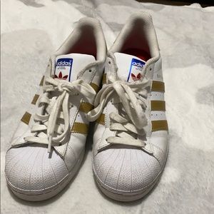 golden adidas shoes